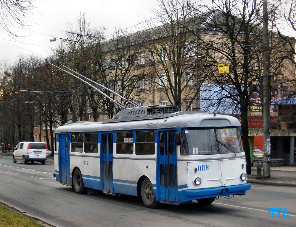 Ровно, Škoda 9TrH27 № 086