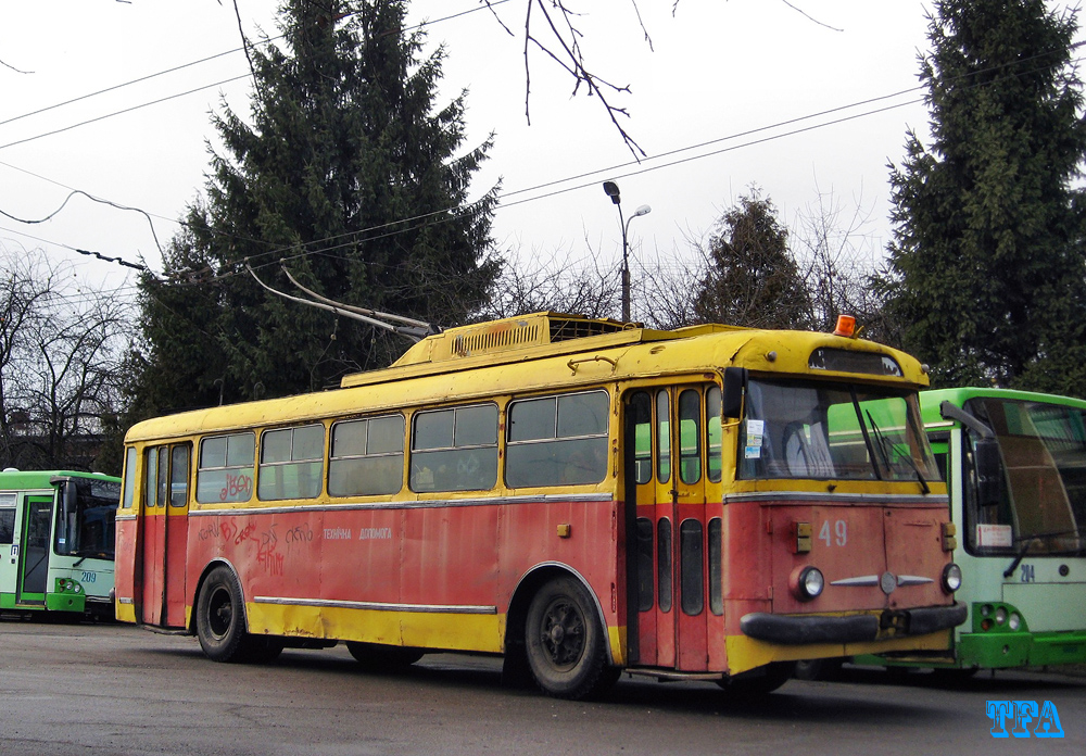 Lutsk, Škoda 9Tr19 # 49