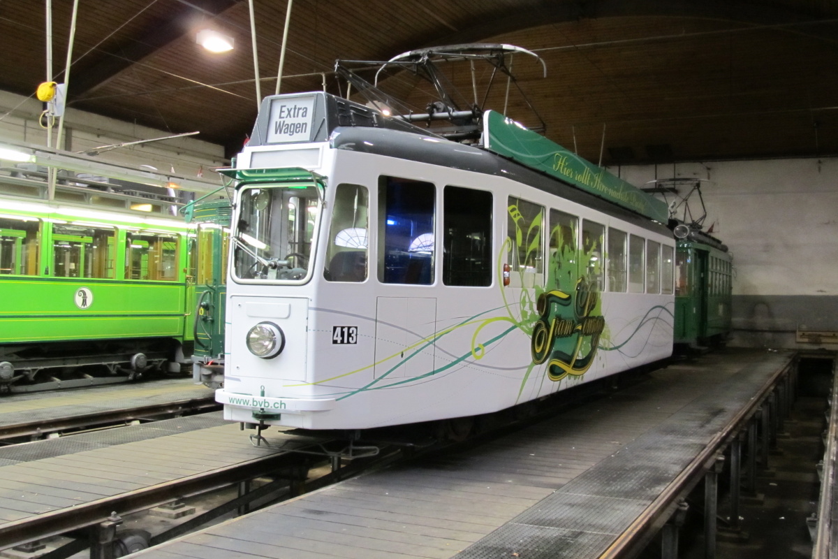 Базель, SWP/BBC Ce 4/4 № 413