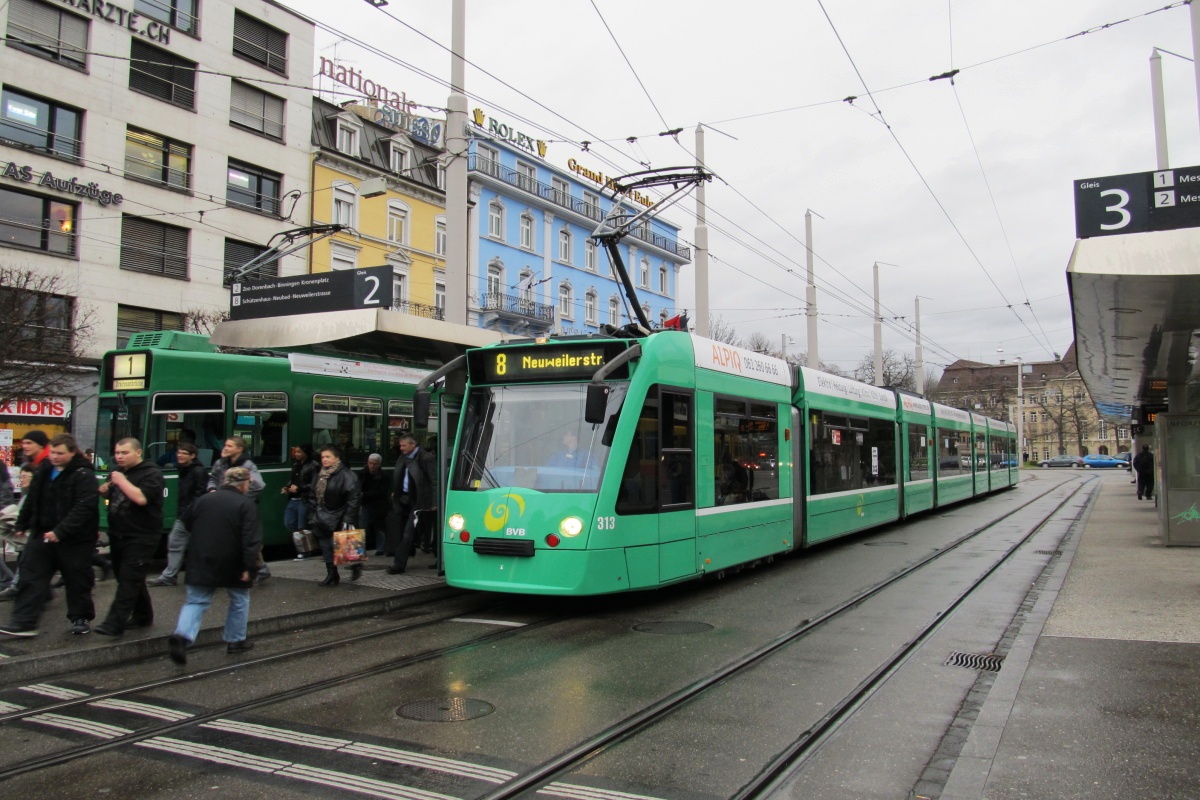Basel, Siemens Combino nr. 313