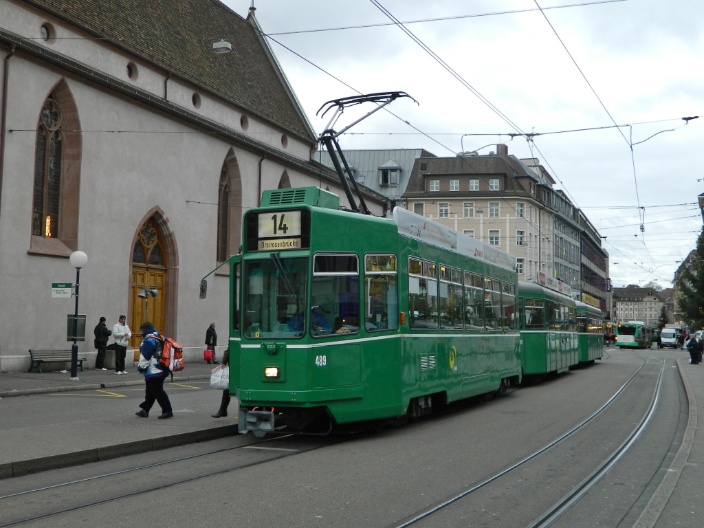 Basel, Schindler/SIG/BBC Be 4/4 nr. 489 Basel, Schindler/SIG/BBC Be 4/4 nr. 489