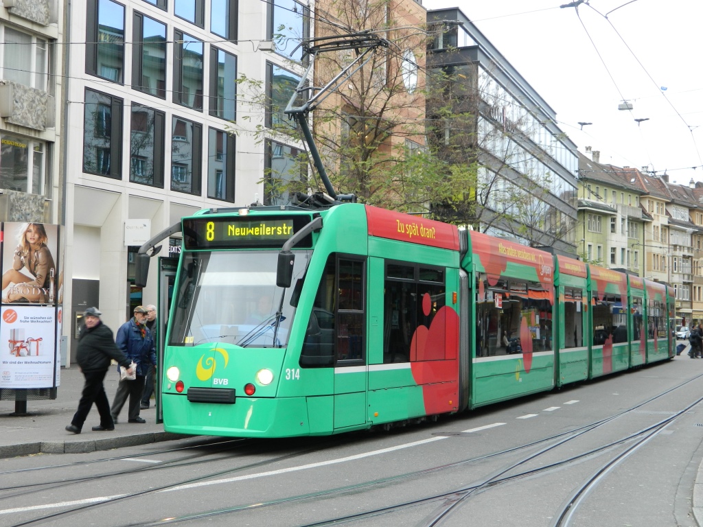 Базель, Siemens Combino № 314