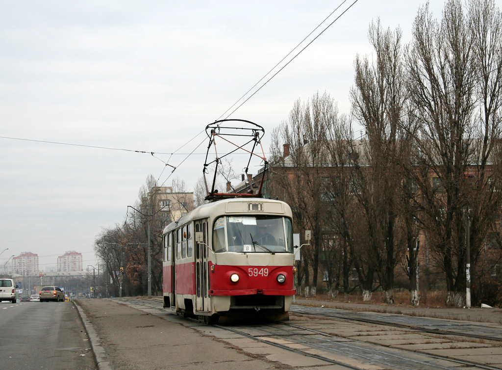Киев, Tatra T3SU № 5949