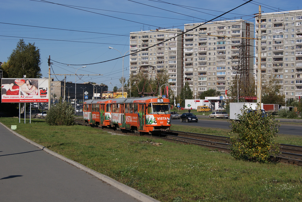 Екатеринбург, Tatra T3SU № 661