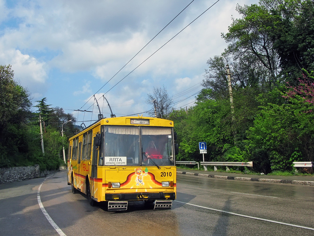 Крымский троллейбус, Škoda 14Tr02/6 № 2010
