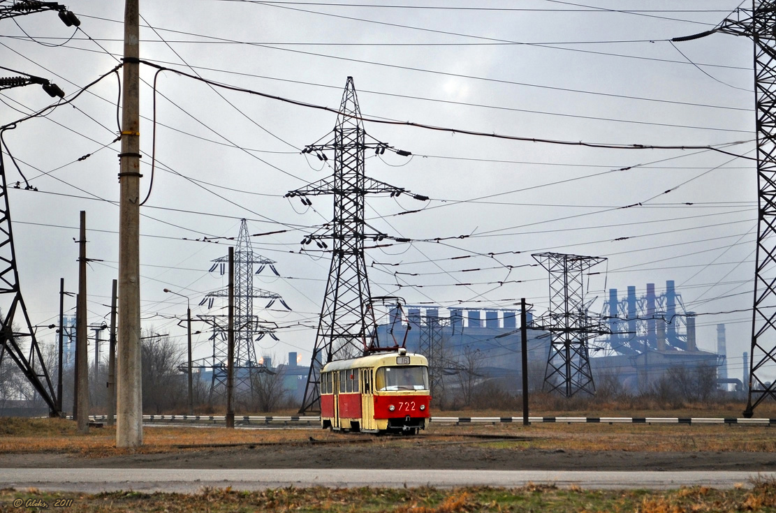 Запорожье, Tatra T3SU № 722