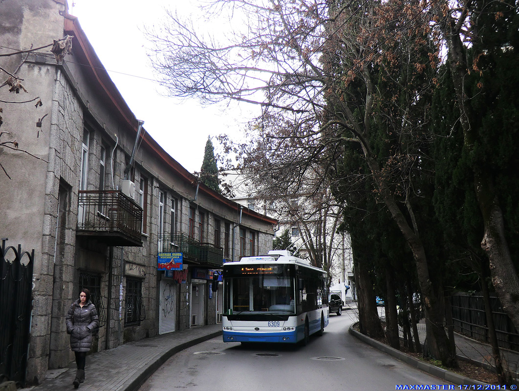 Крымский троллейбус, Богдан Т60111 № 6309