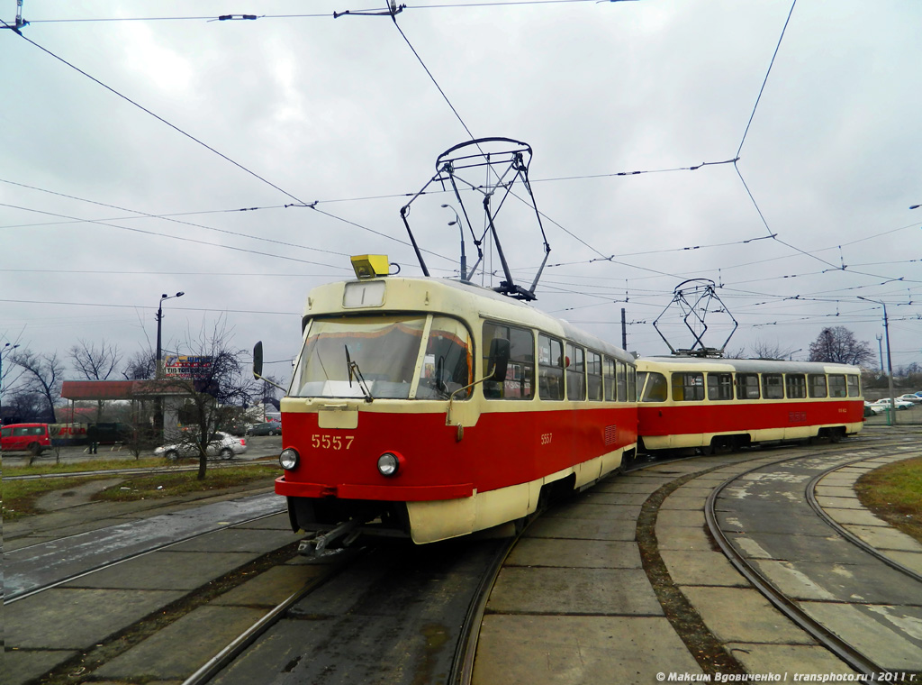 Киев, Tatra T3SU № 5557