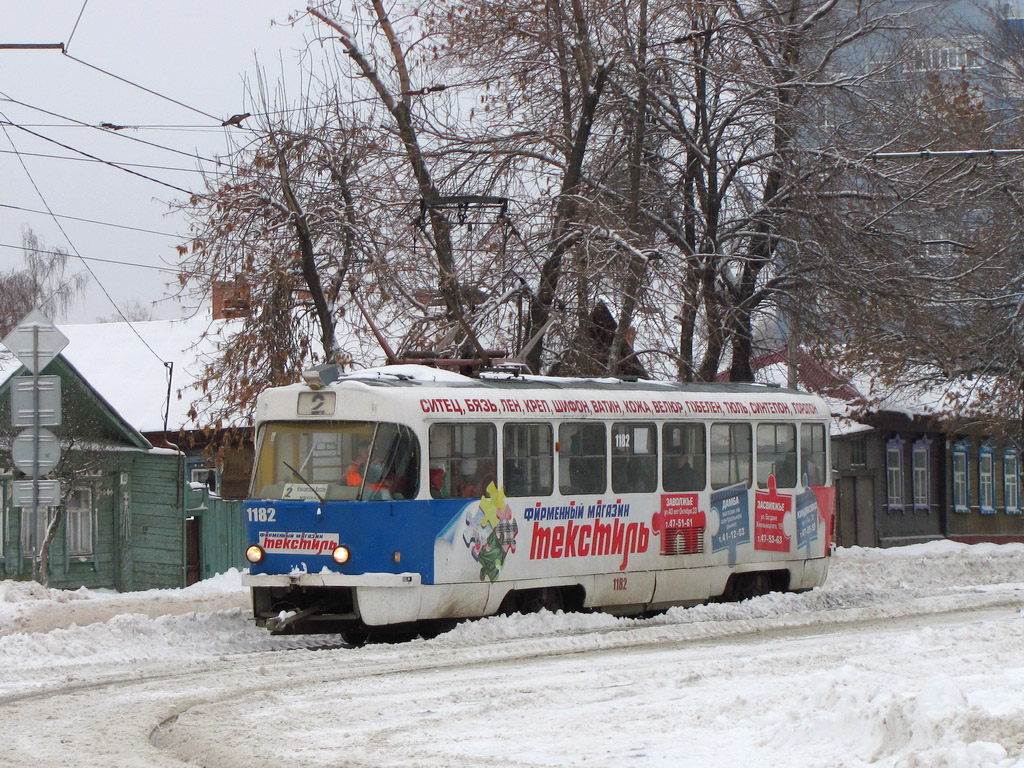 Ульяновск, Tatra T3SU № 1182