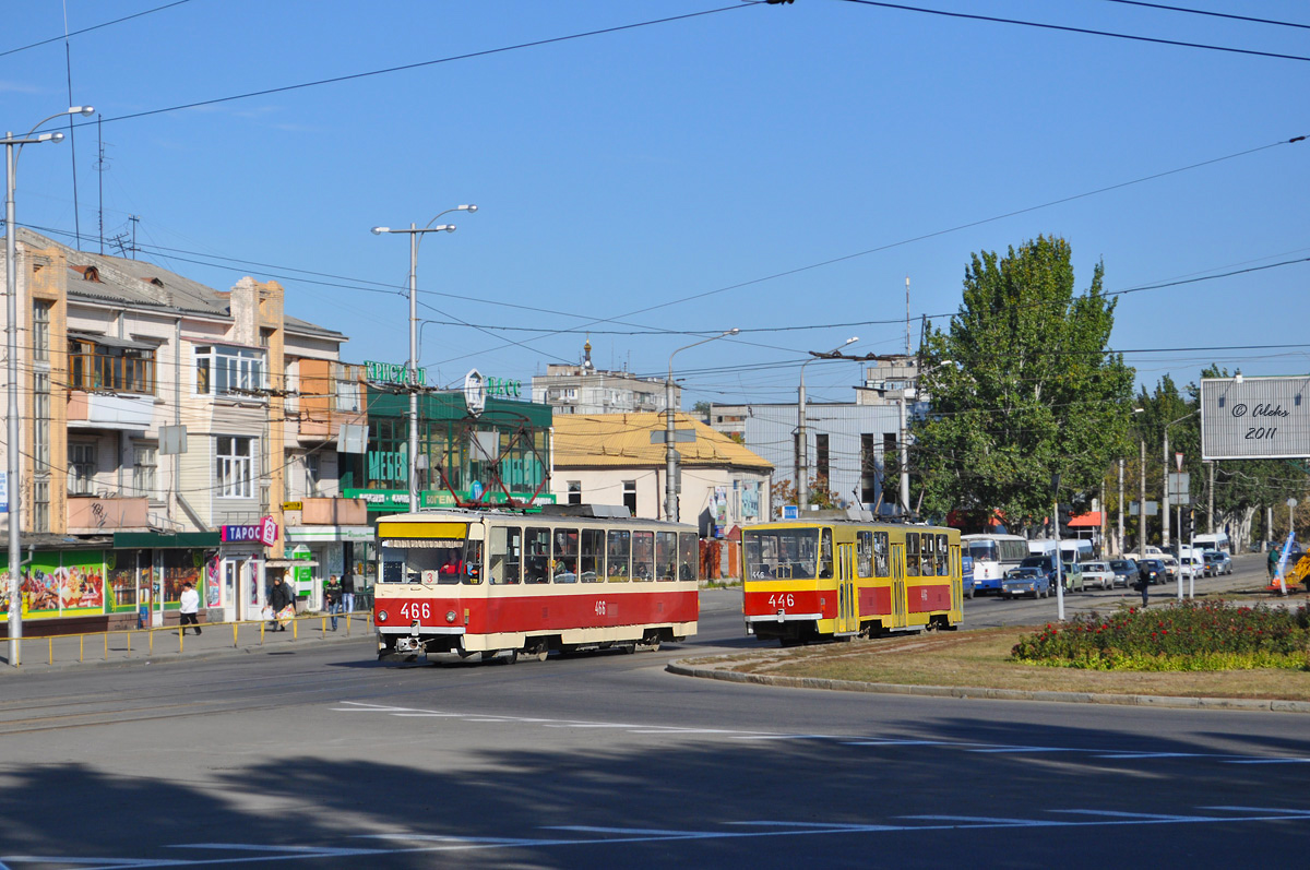 紮波羅熱, Tatra-Yug T6B5 # 466; 紮波羅熱, Tatra T6B5SU # 446