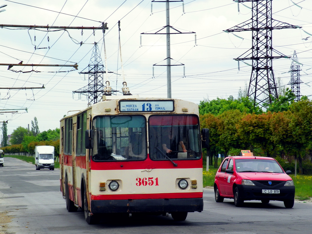 Кишинёв, ЗиУ-682В № 3651