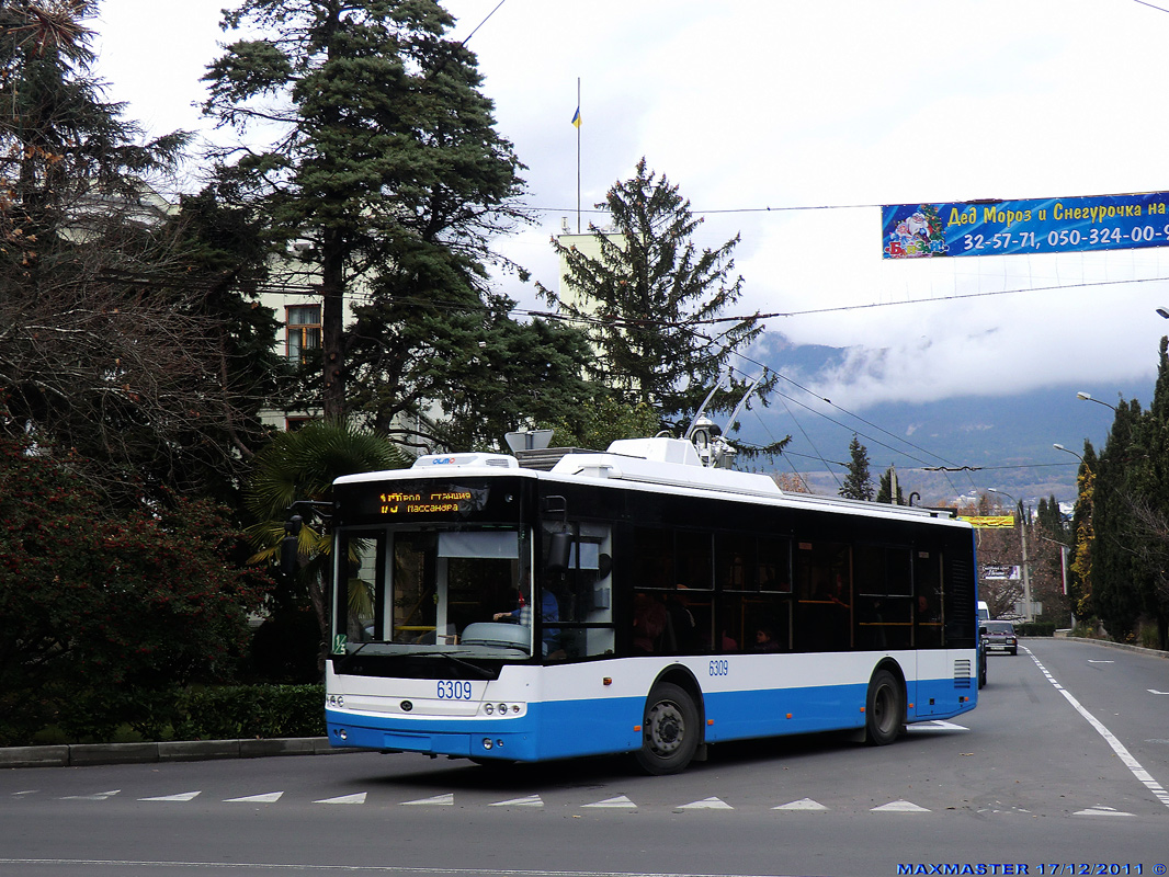 Крымский троллейбус, Богдан Т60111 № 6309