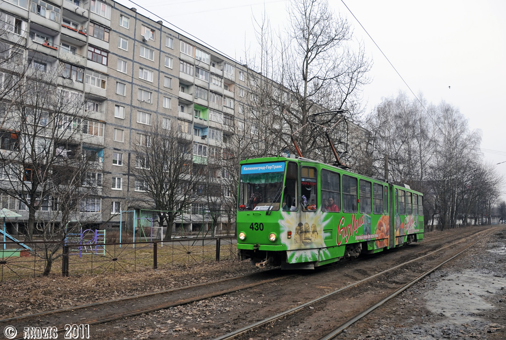 Калининград, Tatra KT4SU № 430