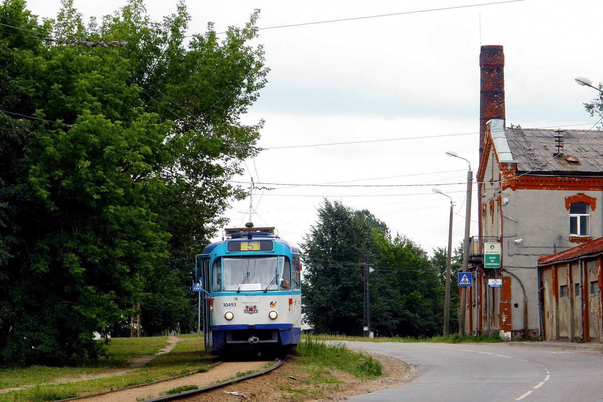 Рига, Tatra T3A № 30493