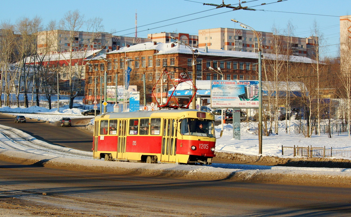 Ижевск, Tatra T3SU № 1205