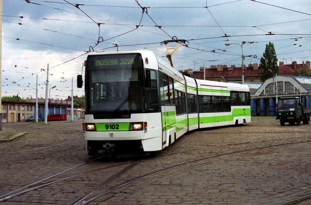 Praha, Tatra RT6N1 nr. 9102; Praha — Tram depots