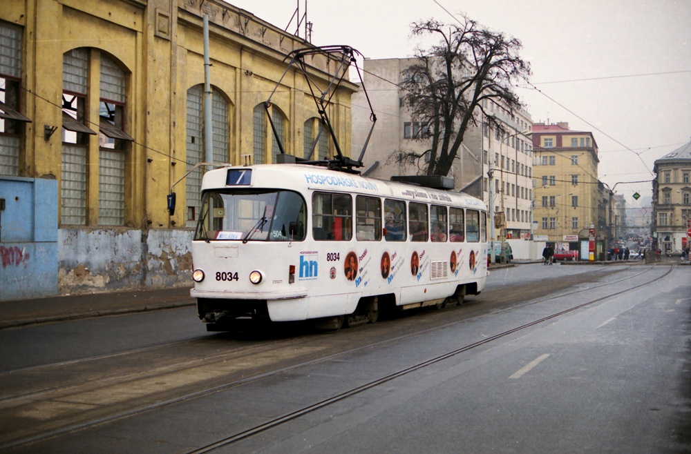 Прага, Tatra T3M № 8034
