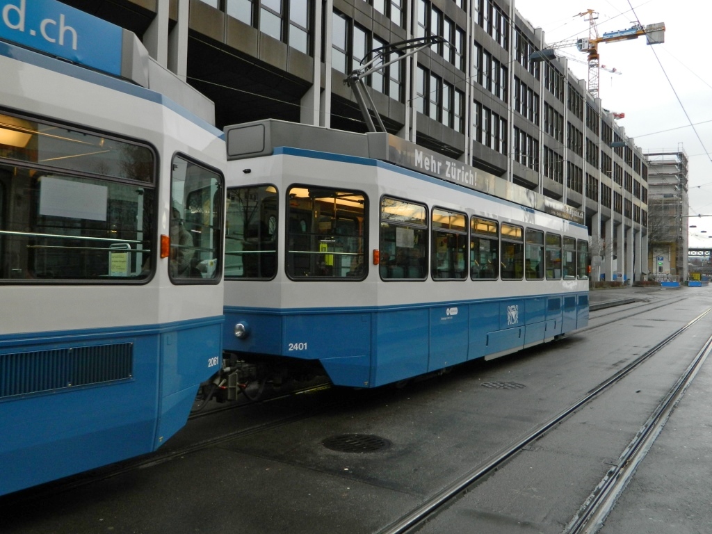 Цюрих, SWP/SIG/BBC Be 2/4 "Tram 2000 Pony" № 2401