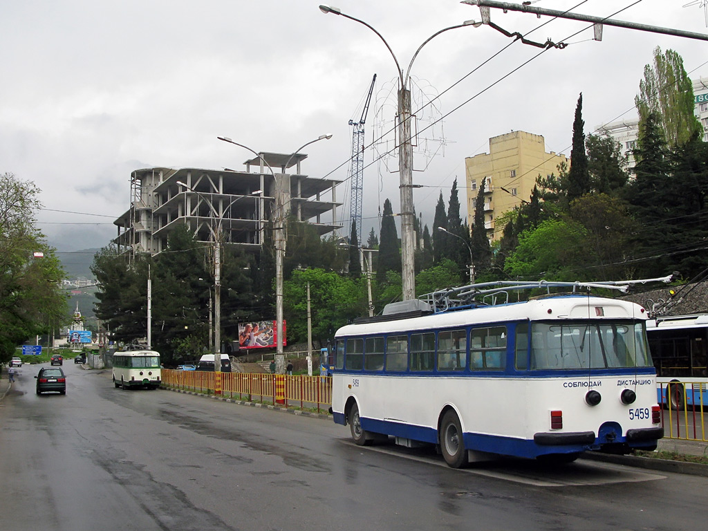 Крымский троллейбус, Škoda 9Tr18 № 5459