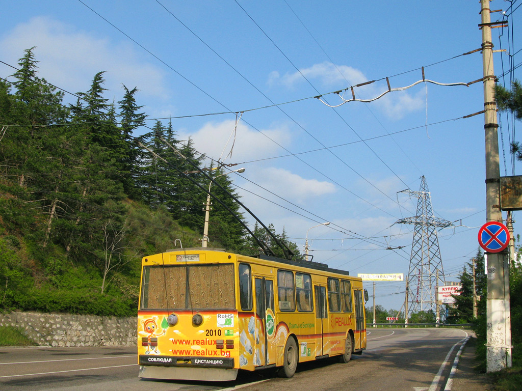 Крымский троллейбус, Škoda 14Tr02/6 № 2010