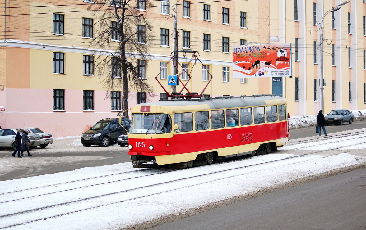 Izhevsk, Tatra T3SU (2-door) Br. 1125