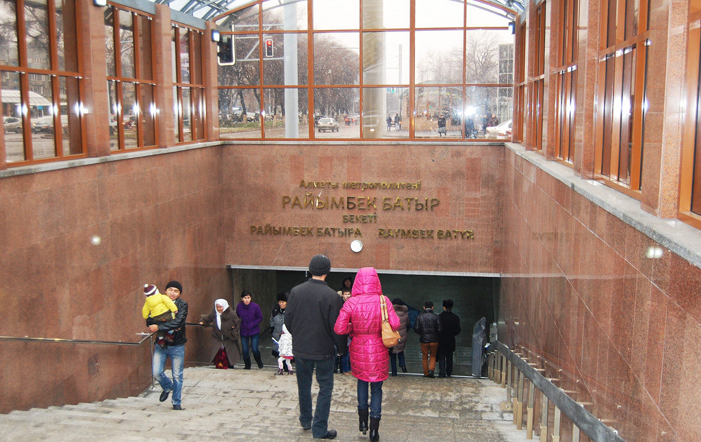 Almatî — Line 1 — Stations