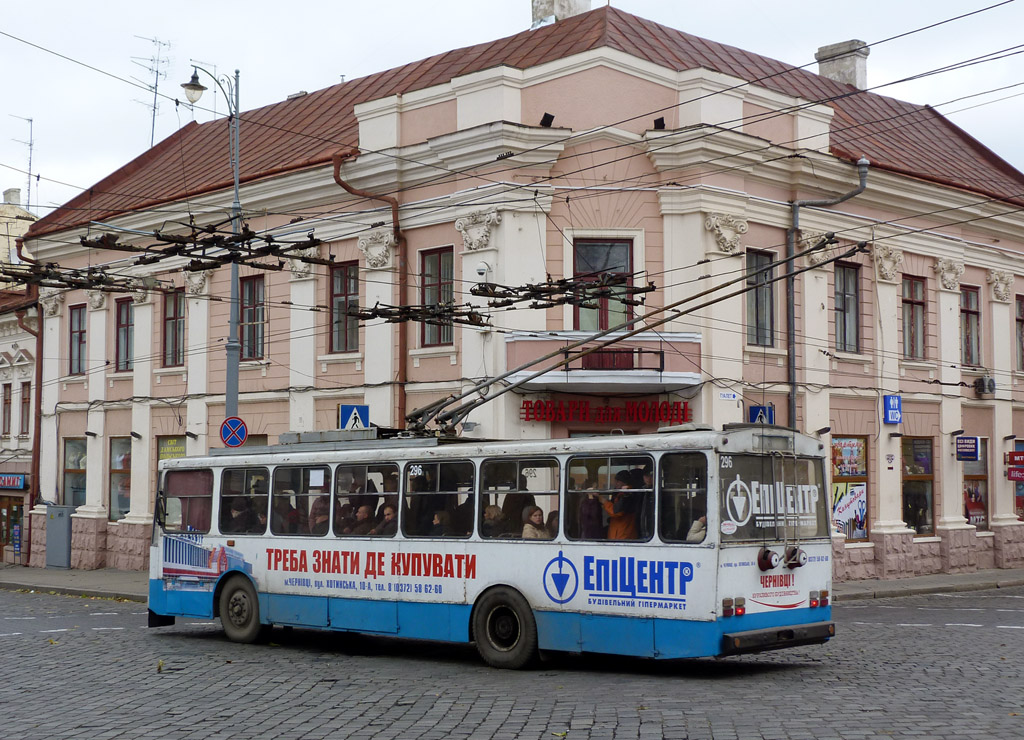 Черновцы, Škoda 14Tr89/6 № 296