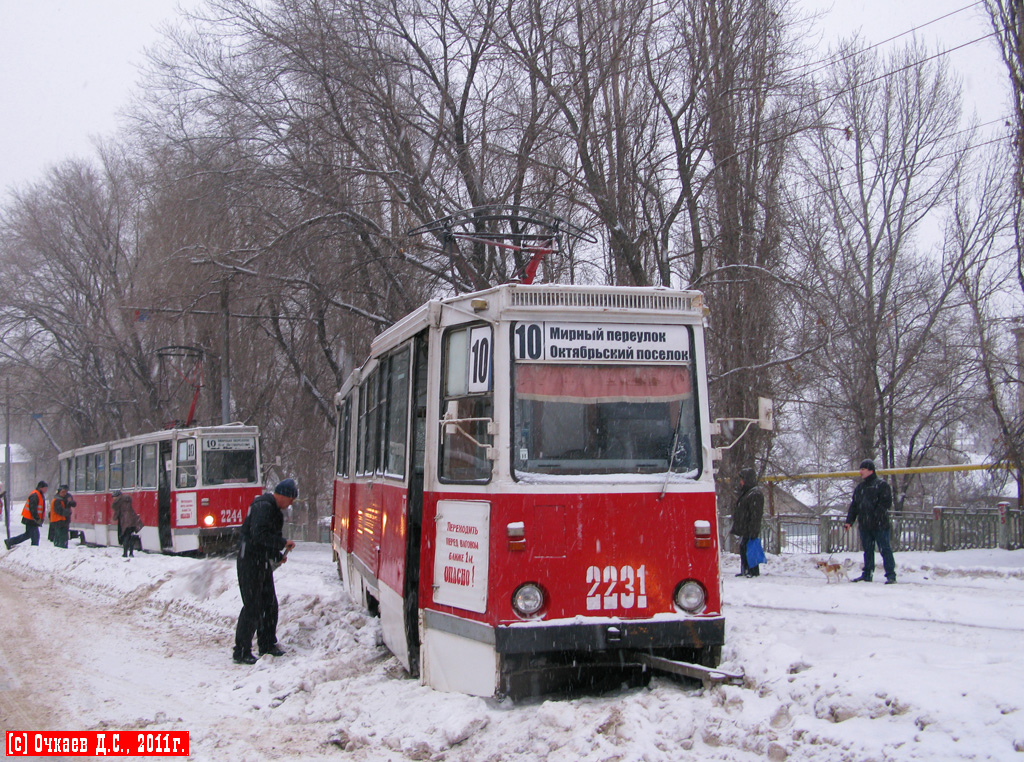 Szaratov, 71-605 (KTM-5M3) — 2231; Szaratov — Accidents