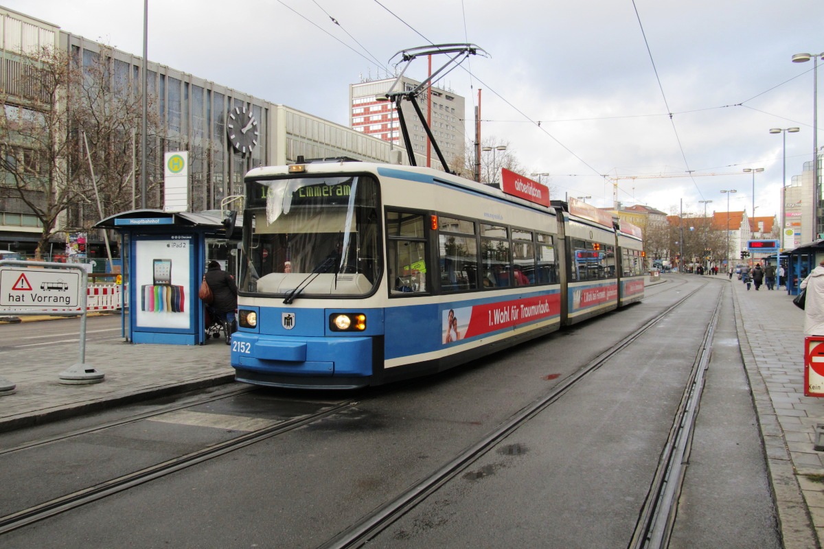 Мюнхен, Adtranz R2.2 № 2152