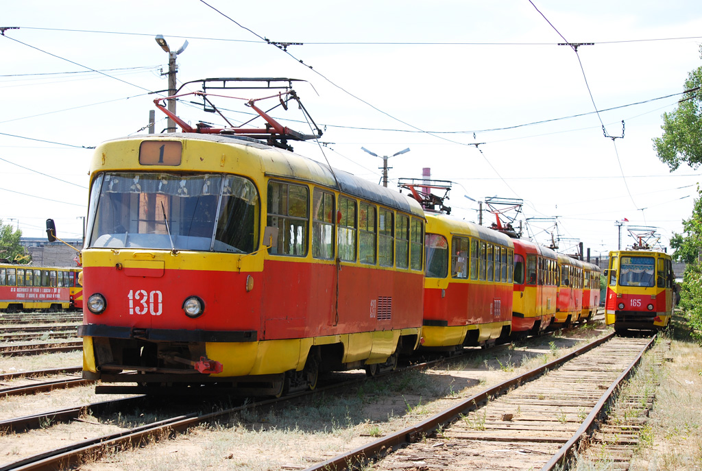 Волжский, Tatra T3SU № 130; Волжский — Трамвайное депо
