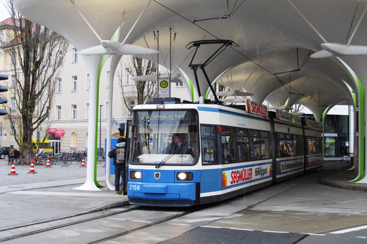 Мюнхен, Adtranz R2.2 № 2158