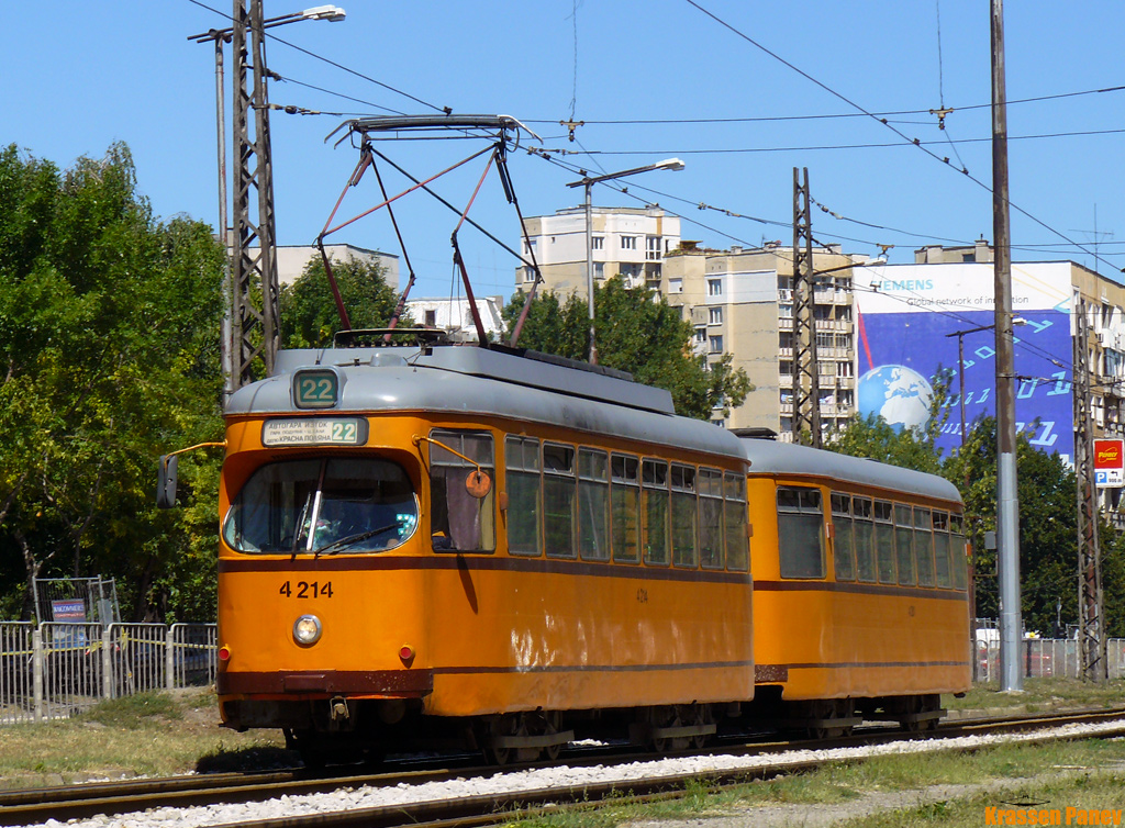 София, Duewag T4 № 4214