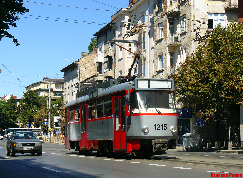 София, Tatra T4DC № 1215