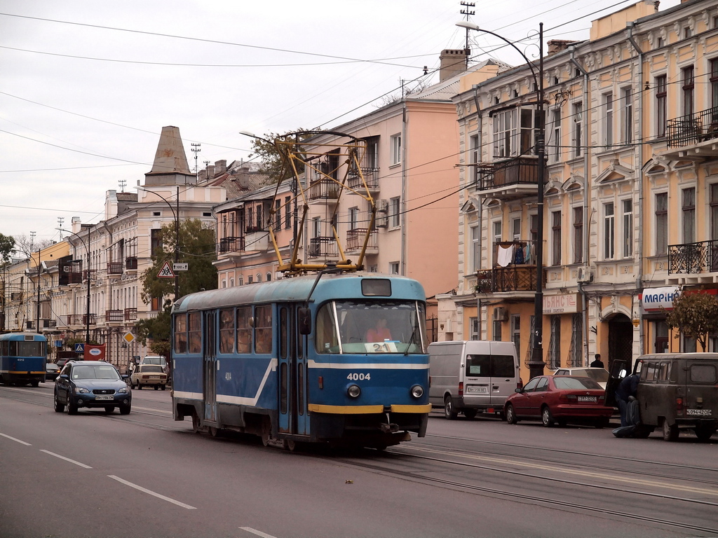 Одесса, Tatra T3R.P № 4004