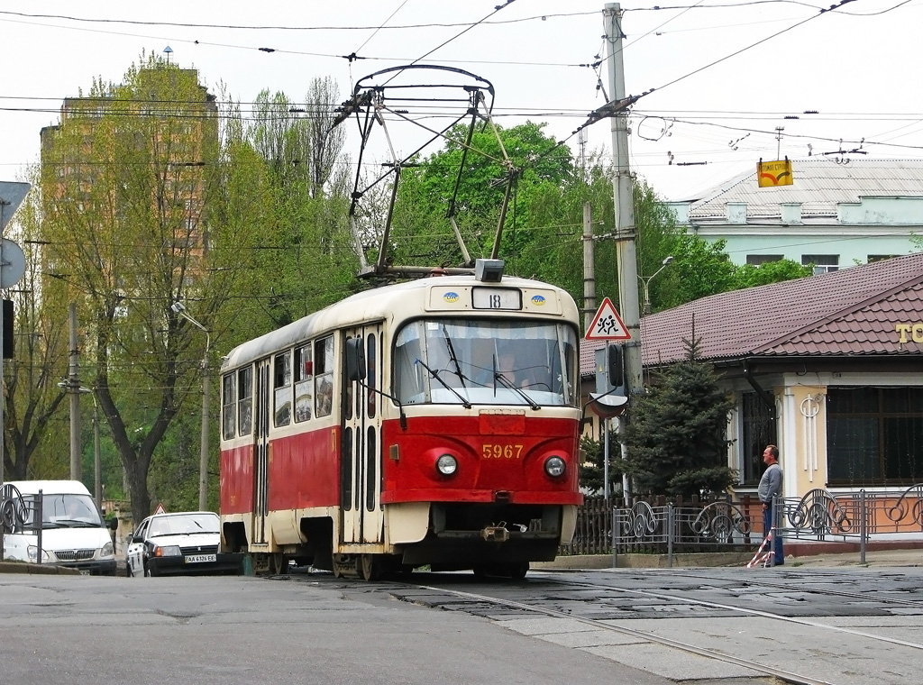 Киев, Tatra T3SU № 5967