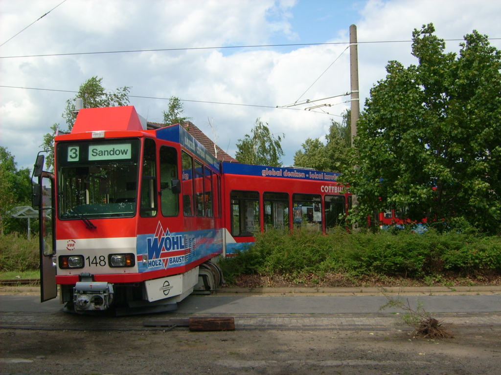 Котбус, Tatra KTNF6 № 148; Котбус — Инциденты Котбус, Tatra KTNF6 № 148; Котбус — Инциденты