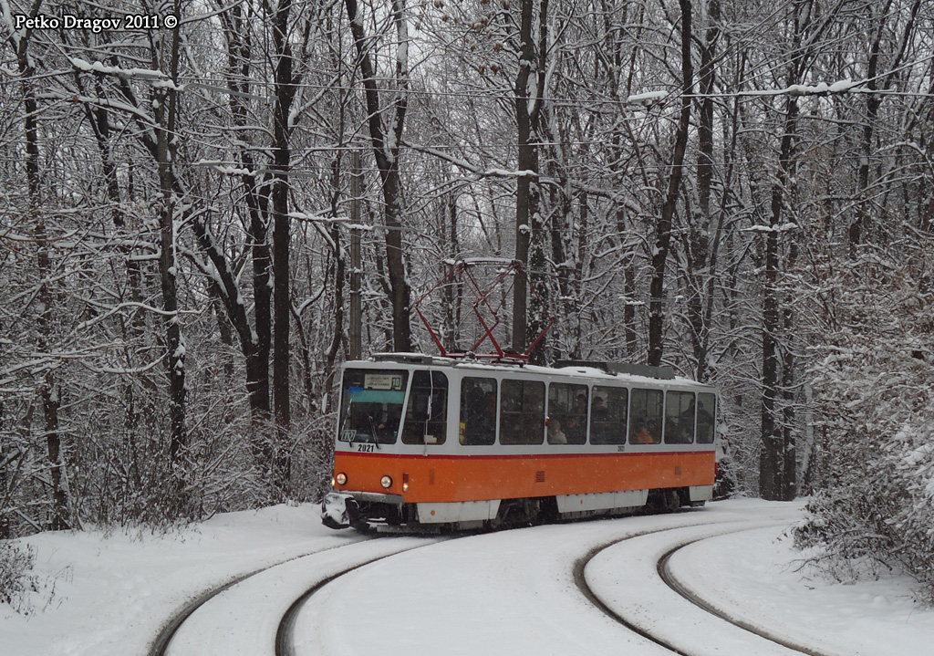 София, Tatra T6A2B № 2021