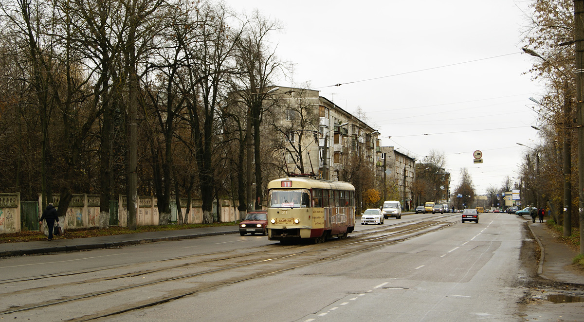 Tver, Tatra T3SU # 311; Tver — Streetcar lines: Zavolzhsky district