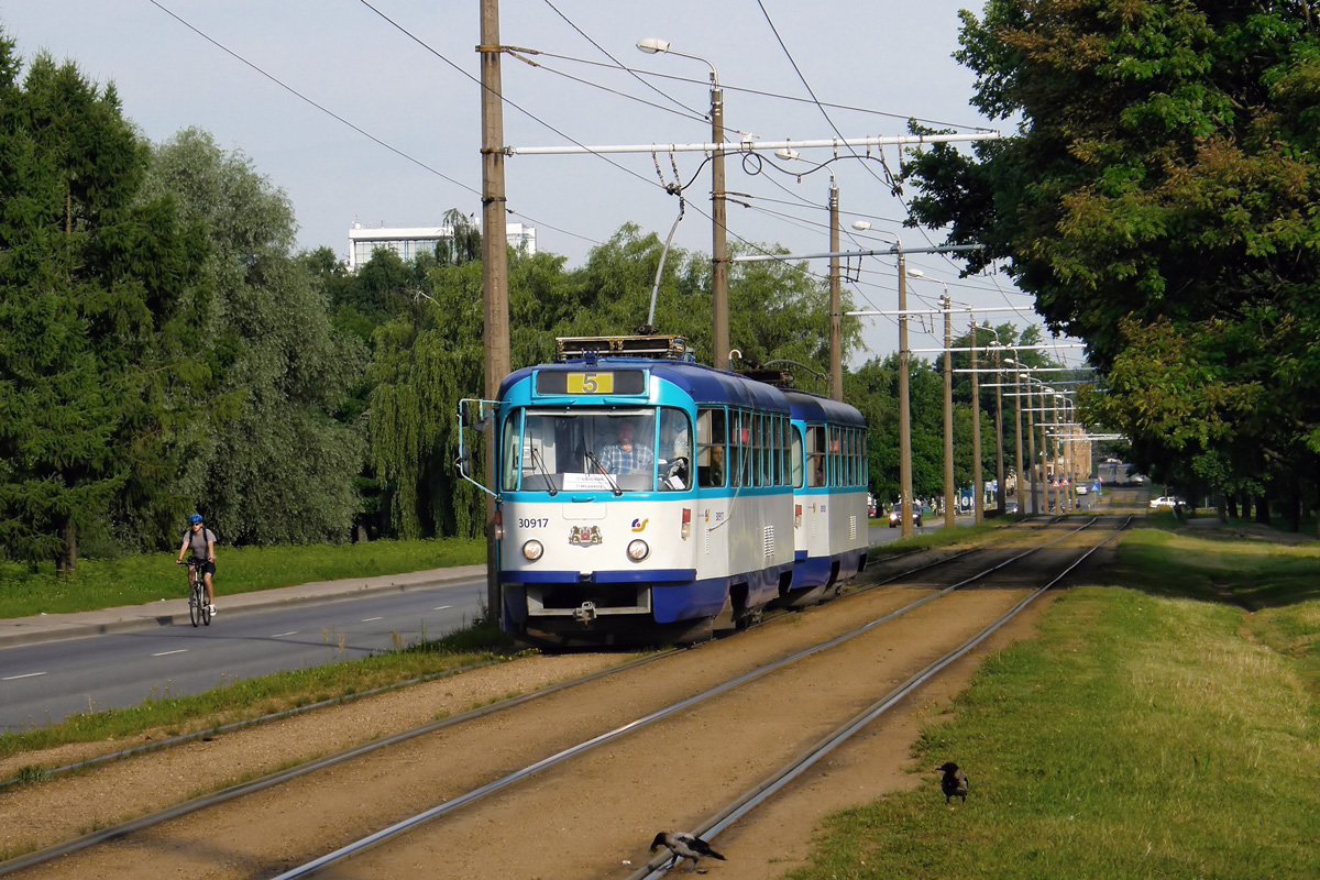 Рига, Tatra T3A № 30917