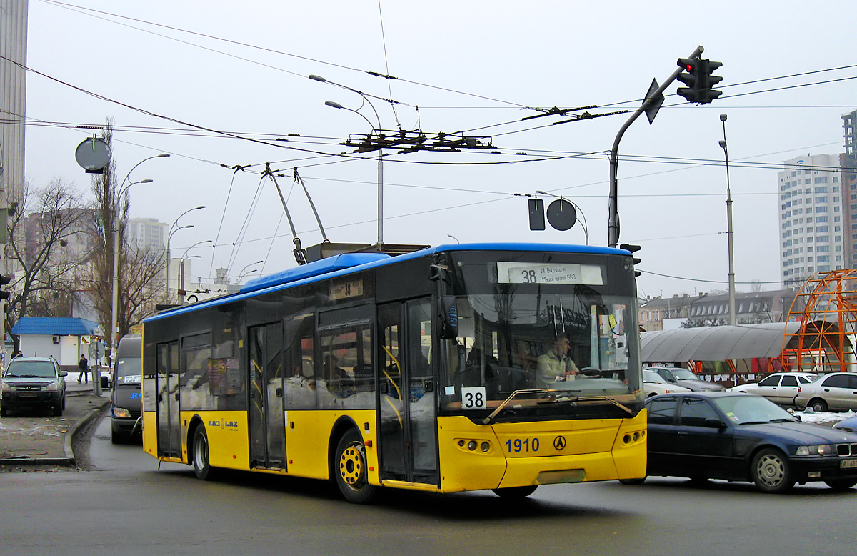 Киев, ЛАЗ E183D1 № 1910