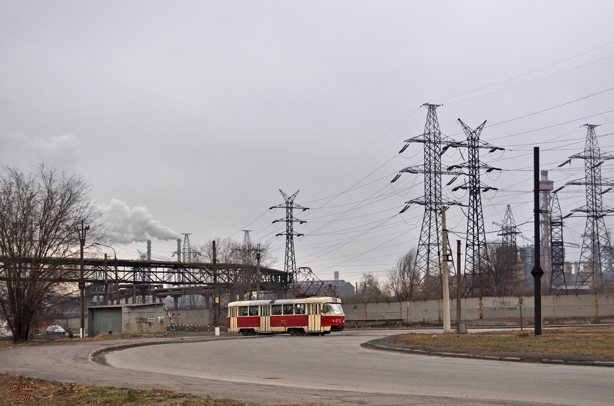 Запорожье, Tatra T3SU № 802