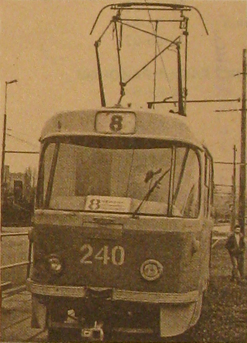 Калининград, Tatra T4SU № 240