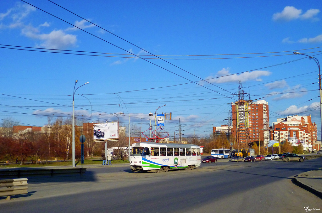 Екатеринбург, Tatra T3SU № 222