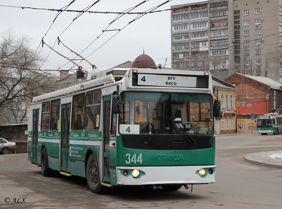 Воронеж, ЗиУ-682Г-016.04 № 344 Воронеж, ЗиУ-682Г-016.04 № 344