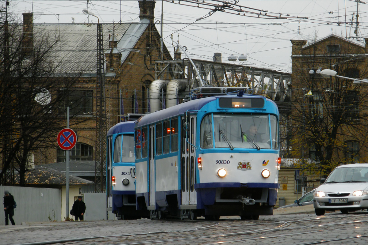 Рига, Tatra T3A № 30830