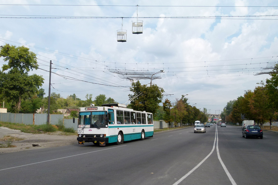Днепр, ЮМЗ Т1Р (Т2П) № 2072