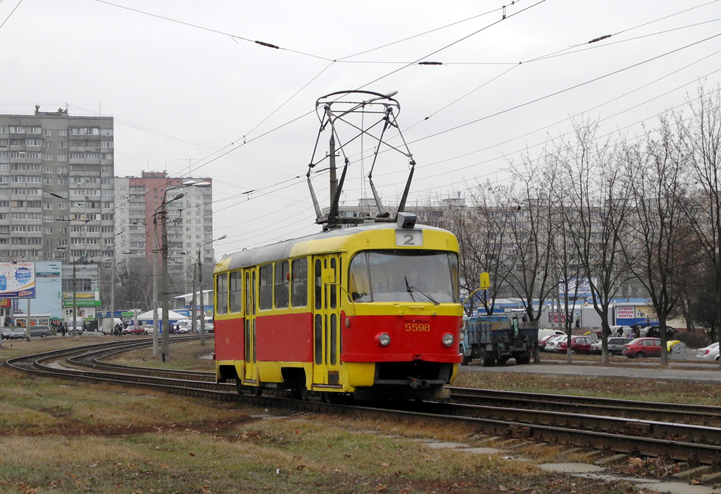 Киев, Tatra T3SU № 5598
