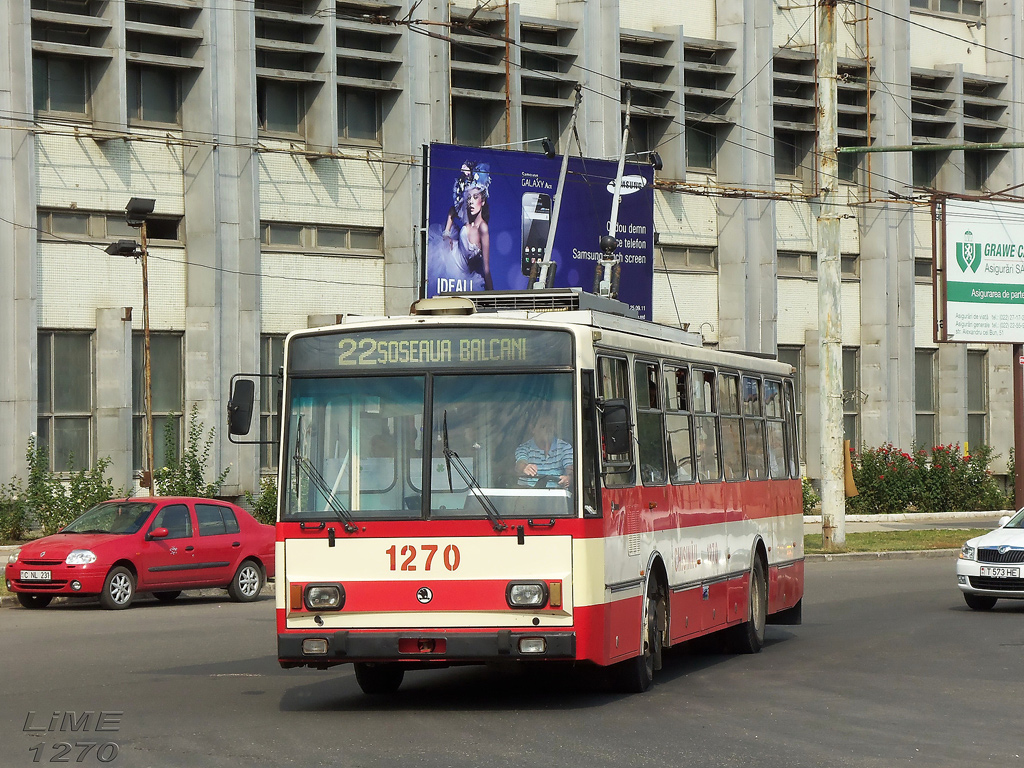 Кишинёв, Škoda 14TrDT/6M № 1270