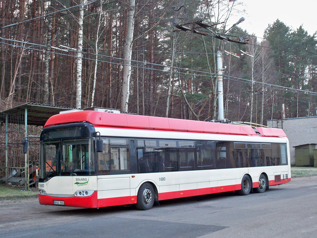 Vilnius, Solaris Trollino II 15 AC Nr. 1680