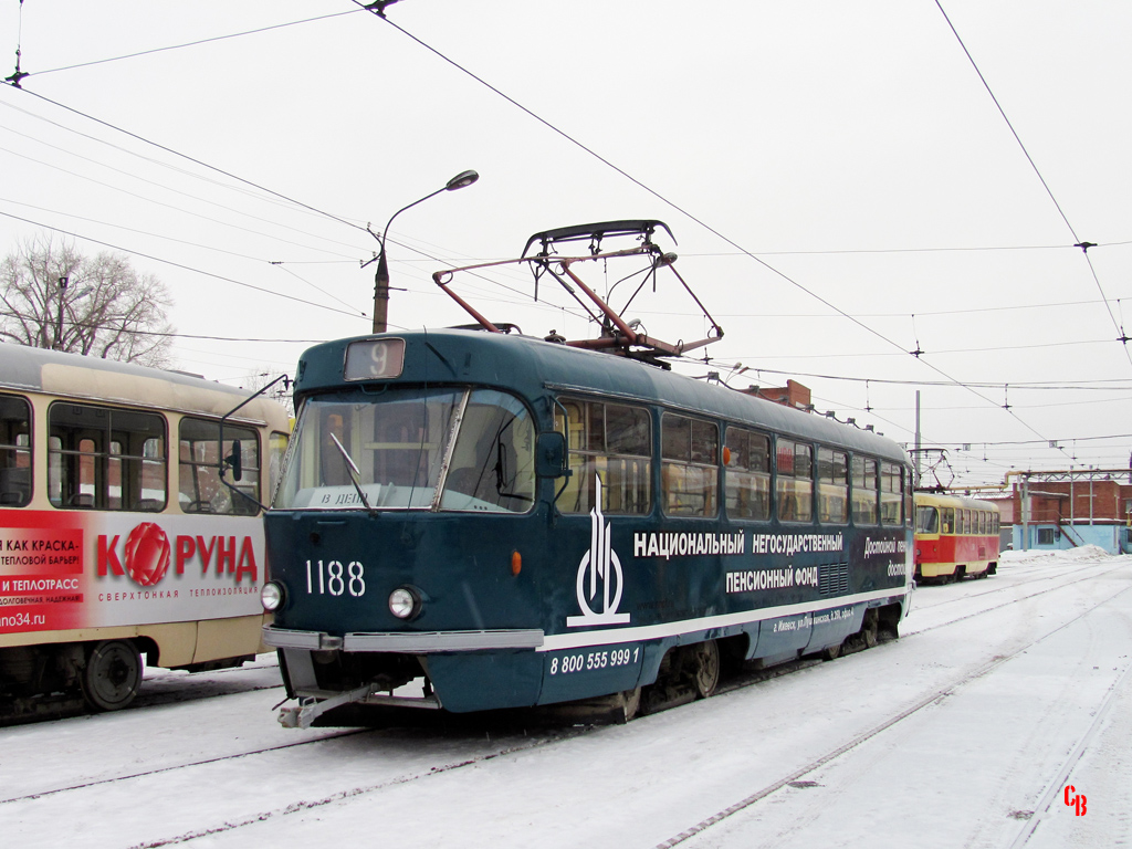 Ижевск, Tatra T3SU № 1188